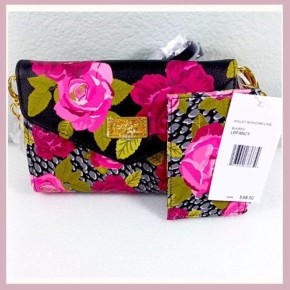 Betsey Johnson Handbags - Betsey Johnson Women's Lbfancy Floral Wallet On A String Crossbody